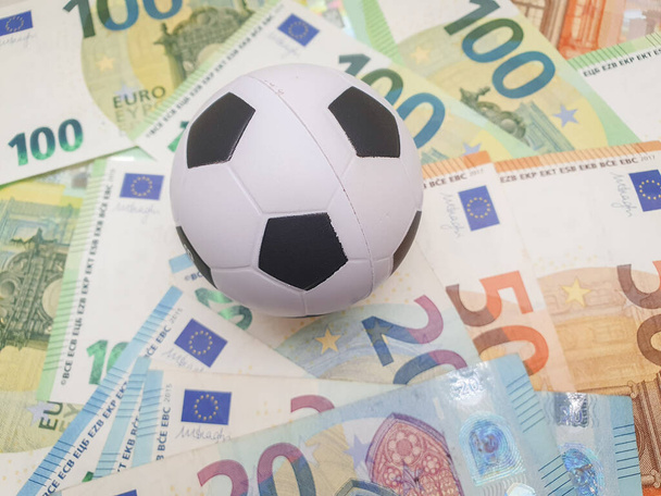 Football and money: business, corruption, power, tax fraud - Fotoğraf, Görsel