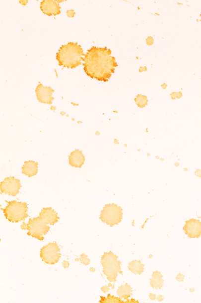 Yellow blots on paper - Fotoğraf, Görsel