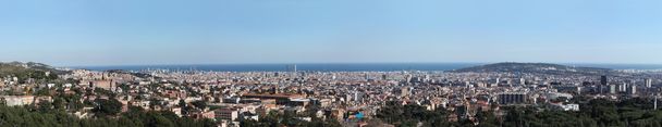 μεγάλη επισκόπηση της Βαρκελώνης - Φωτογραφία, εικόνα