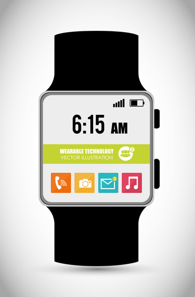 wearable technology  - Vector, Image