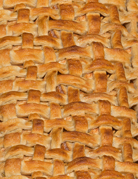 яблучний пиріг решітка кори
 - Фото, зображення