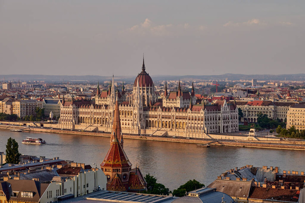 ハンガリー、ブダペストの旧市街 - 写真・画像