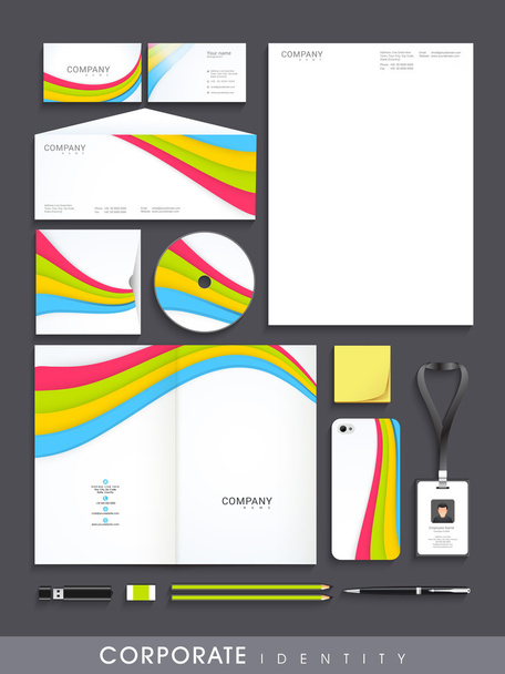 Business corporate identity set. - Vector, Image