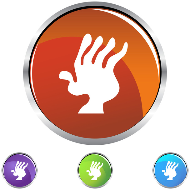 Arthritis web icon - Vektor, Bild