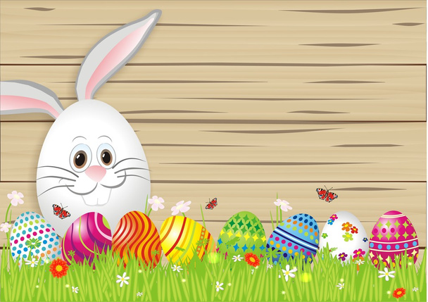 Easter background - ベクター画像