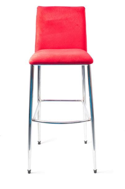 Red bar stool - Foto, Imagem