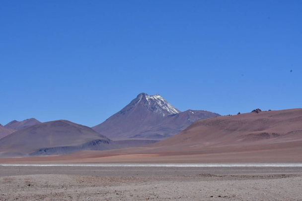 Mount Pili Acamarachi Volcano Chile South America. High quality photo - Photo, Image
