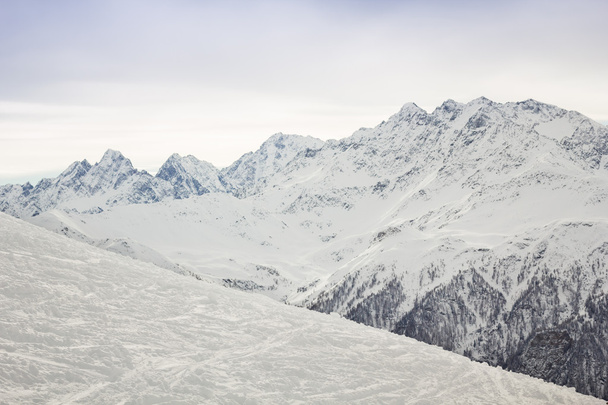 Beautiful view from Grossglockner-Heiligenblut ski resort - Zdjęcie, obraz