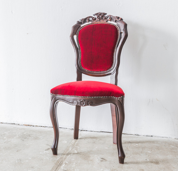 Red Vintage sofa - Fotografie, Obrázek