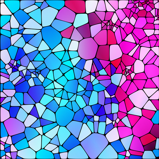 Kleurrijke abstract mozaïek achtergrond, vectorillustratie - Vector, afbeelding