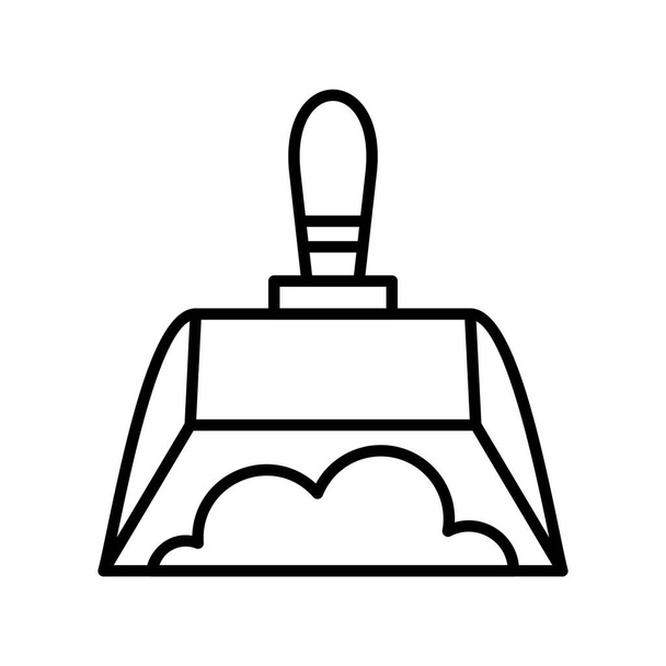Dust Pan Creative Icons Design - Vector, Image