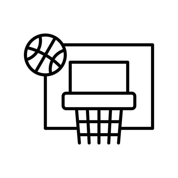 Design de ícones criativos de basquete - Vetor, Imagem