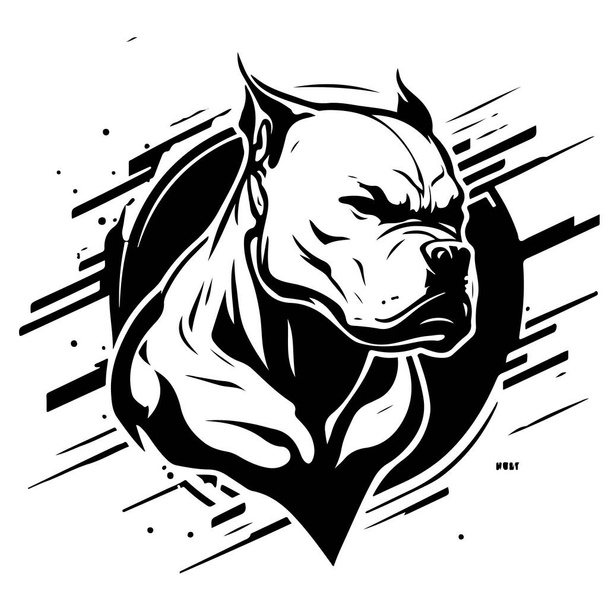  Dog logo icon illustration design vector template - Vector, afbeelding
