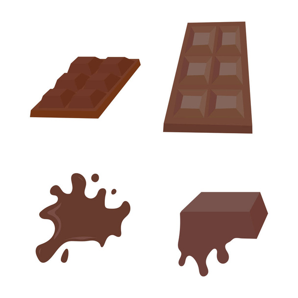 Çikolata vektörü resmetme sembolü tasarımı - Vektör, Görsel
