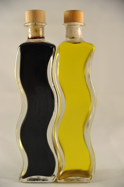 balsamicem a olivovým olejem - Fotografie, Obrázek