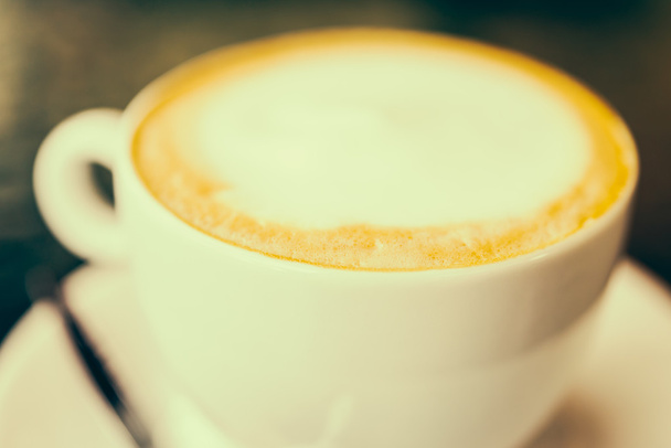 latte coffee cup - Фото, зображення