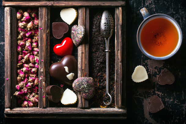 Чай Святого Валентина
 - Фото, изображение