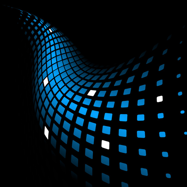 3d astratto dinamico sfondo blu
 - Vettoriali, immagini