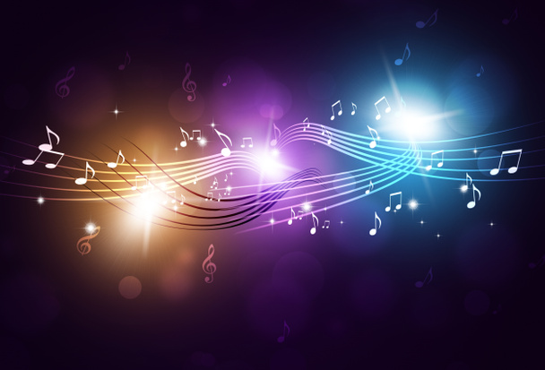 Music Notes Party Background - Foto, immagini