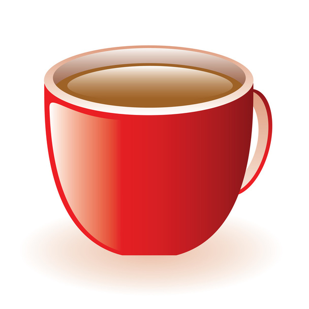 Cup of coffee - Vector, Imagen
