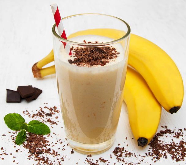 Banana smoothie - Photo, Image