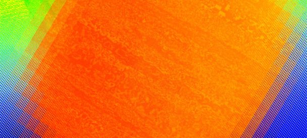 Orange grunge pattern panorama widescreen backgroiund with blank space for Your text or image, usable for banner, poster, Advertisement, events, party, celebration, and various graphic design works - Foto, imagen