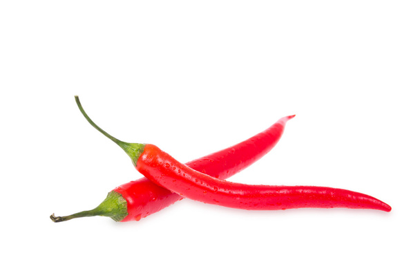 két chili paprika - Fotó, kép