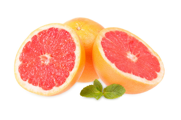 Fresh grapefruits and mint - Photo, Image