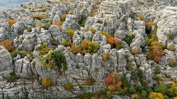 スペイン・マラガ県のアンテケラの自然景観 - 写真・画像