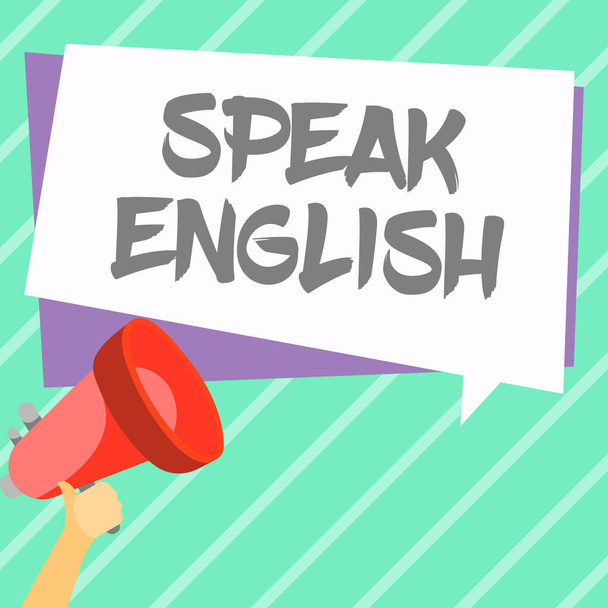 Psaní textu Mluvte anglicky, obchodní přístup Studujte jiný cizí jazyk Online verbální kurzy - Fotografie, Obrázek