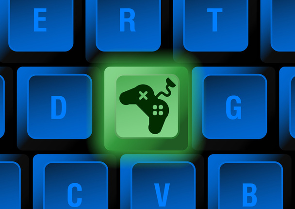 Botón de teclado
 - Vector, Imagen