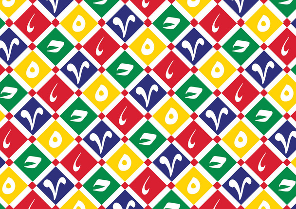 Ramadan modern seamless pattern new creative design idea using arabic letters calligraphy for greeting of textile design   - Vettoriali, immagini