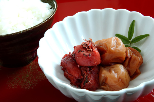 Pickled plum in Japan, Umeboshi - Photo, Image