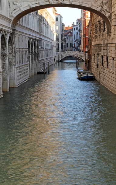 sóhajt, és a börtönökben, Velence híres híd - Fotó, kép