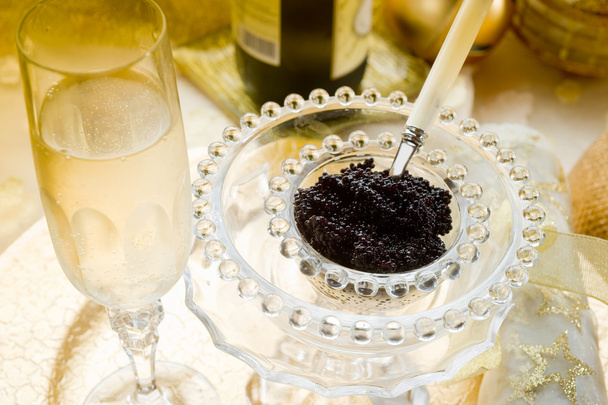 Caviar and champagne - Zdjęcie, obraz