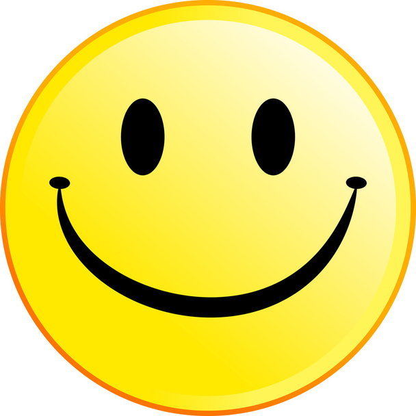 Emotional funny smiley. - Vector, Image