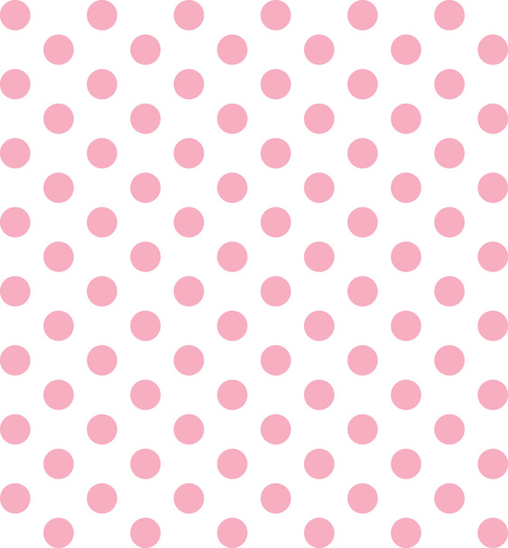 Hezké růžové puntíky - Vektor, obrázek