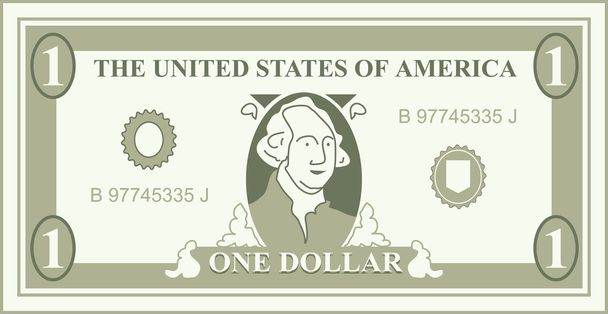 Dólar icono de efectivo
 - Vector, imagen