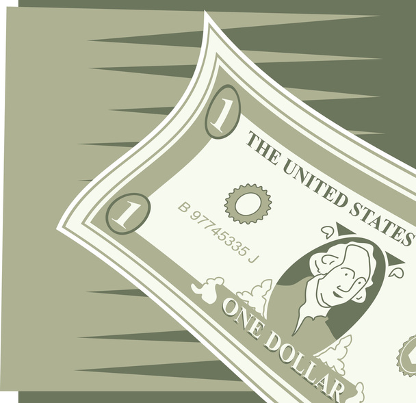 Dollar Cash pictogram - Vector, afbeelding