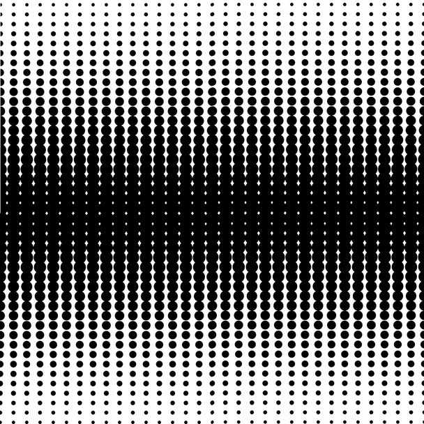 Félárnyék fekete pontok - Vektor, kép