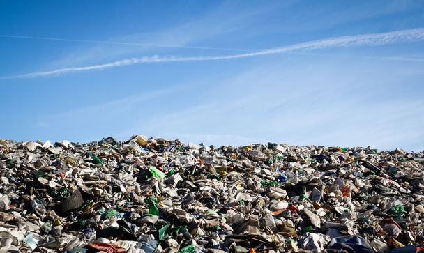 Landfill landscape  - Photo, Image