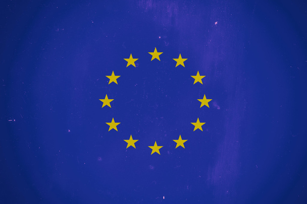 Az Európai Unió lobogója - Fotó, kép