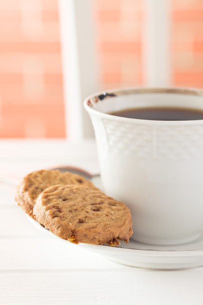 cookies and coffee - Foto, Bild