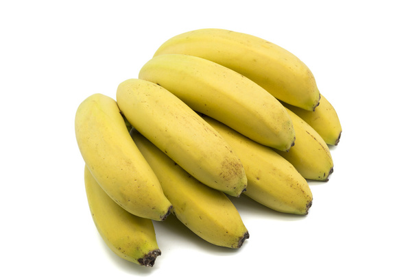 Banane su un bianco
  - Foto, immagini
