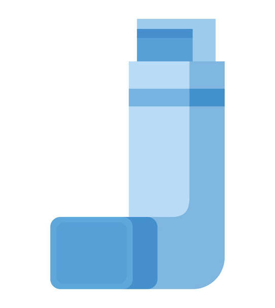 blue inhalator design over white - Vector, afbeelding