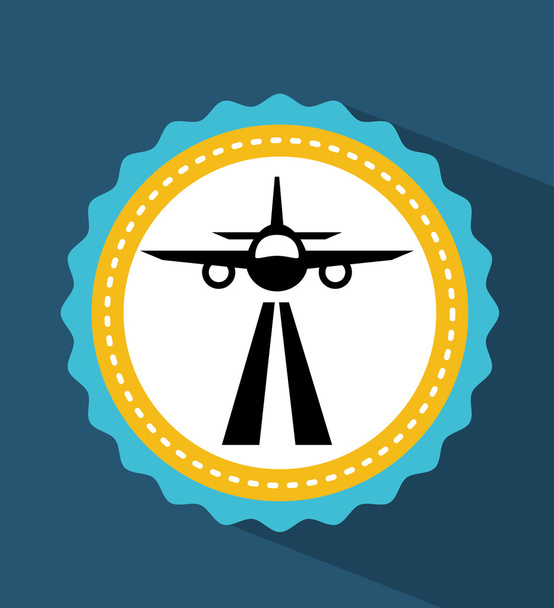 Иконки аэропорта
  - Вектор,изображение