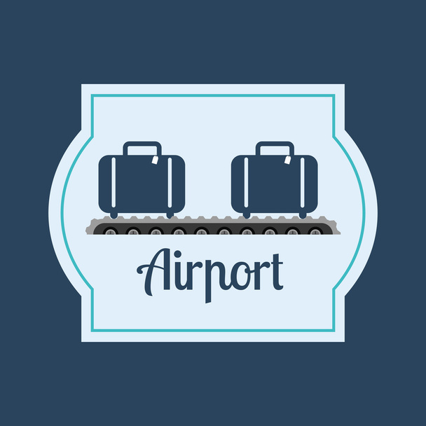 Ícones do aeroporto
  - Vetor, Imagem