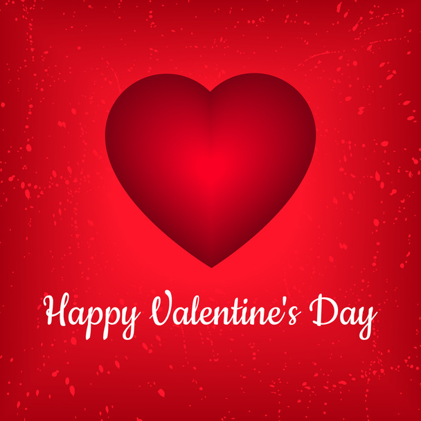 Happy Valentine's Day card. - Vetor, Imagem