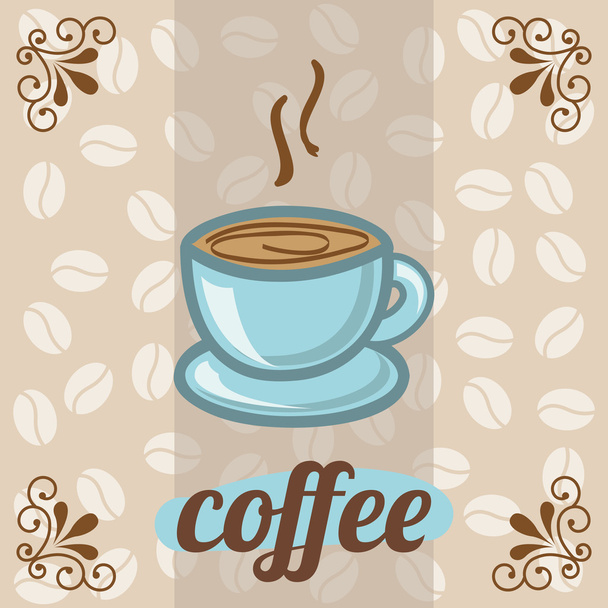 Delicioso café
  - Vetor, Imagem