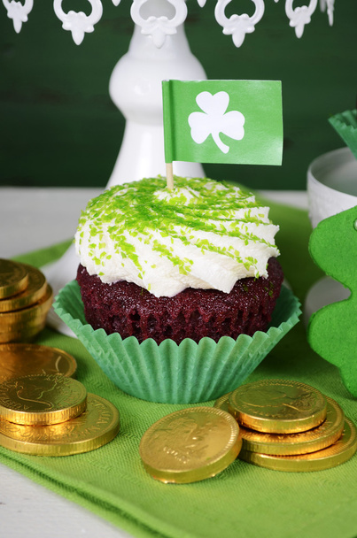 Feliz dia de São Patricks cupcakes - Foto, Imagem